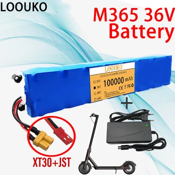 100% чисто Нов LOOUKO 10S3P 36V 100000mAh 36v акумулаторна Батерия за Електрически скутер 18650 Литиева M365 Електрически Скутер 36v акумулаторна Батерия За Скутер