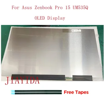 15,6 инча За Asus Zenbook Pro 15 UM535Q OLED AM-OLED 100% DCI-P3 FHD 1920*1080 IPS EDP 30 контакти Мрачен LCD дисплей Панел