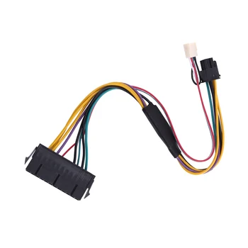 Захранващ кабел захранващ блок ATX PCIe 6 Пин към ATX 24 Pin Кабел за захранване от 24P до 6P за Дънната платка HP 600 G1 600G1 800G1