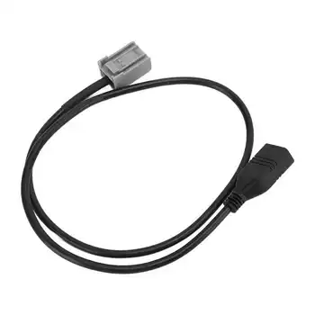 Кабел-USB адаптер, авто аудио кабел-USB адаптер, универсален заместител на MITSUBISHI ASX, Outlander Lancer за кола за