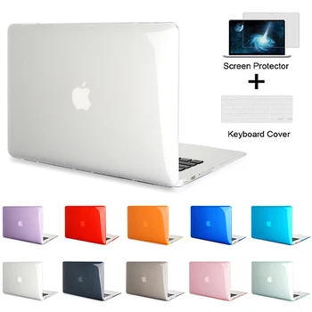 Кристален Калъф за лаптоп Apple MacBook Air 15,3 13,6 A2941 A2681 M1, M2, с чип Mac Book Pro 13.3 На 14,2 A2442 A2289 A2338 A2337 A2179