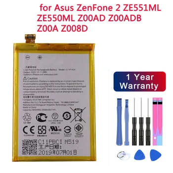 Преносимото Батерията на телефона C11P1424 3000 mah за Asus ZenFone 2 ZE551ML ZE550ML Z00AD Z00ADB Z00A Z008D Безплатни Инструменти