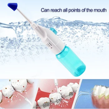 Устна хигиена за миене на зъбите Водоструйный сигурен Иригатор за устната кухина Пречистване на зъбите Water Pulse Флоссер за почистване на зъби Dental Jet